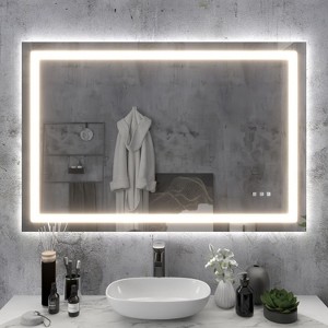 LED Front Light and Backlit Mirror - 1 of 4