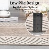 Modern Runner Rug Washable Area Rug Bordered Rugs Modern Runner Rug Non-Slip Area Rug Small Accent Geometric Throw Rugs Floor Carpet - 2 of 4