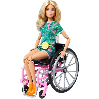 Barbie Fashionistas Doll #165 with Wheelchair & Long Blonde Hair