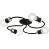 Livex Lighting Bromley 4 - Light Flush Mount in  Black/Brushed Nickel - 2 of 4