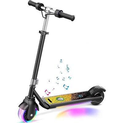 Mastgoal Electric Scooter for Kids, 150W Motor 10mph Speed Electric Scooter with Adjustable Handlebar and LED Lights