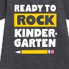 - Instant Message - Ready To Rock Kindergarten Graphic Short Sleeve Fleece Dress - 2 of 4