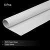 Unique Bargains EVA Flexible DIY Craft Embellishments Foam Sheets 5 Pcs 19.7" x 17.7" White - 3 of 4