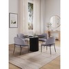 Manhattan Comfort 5pc 47.24" Hathaway and Flor Round Dining Set - 2 of 4