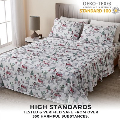 Winter Wonderland Twin Ultra-Soft Microfiber Sheet Set