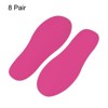 Unique Bargains Home Classroom Floors Stairs Decal PVC Footprint Sticker 8 Pairs - 3 of 4