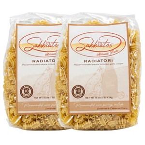 Sabbiatos 16 oz Radiatori Pasta - Pack of 2 - 1 of 4