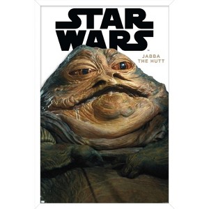 Trends International Star Wars: Saga - Jabba The Hutt Feature Series Framed Wall Poster Prints - 1 of 4