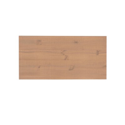 Rustic Driftwood Pine Wood Coffee Table with Storage Shelf