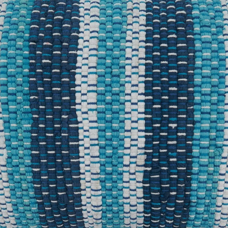 Saro Lifestyle Striped Chindi  Decorative Pillow Cover, 3 of 4