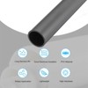 Unique Bargains High Impact Water Plumb Cable Sleeve PVC Rigid Round Pipes 20" Length - 3 of 4