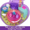 Polly Pocket Playset, Hedgehog Coffee Shop Compact with 2 Micro Dolls & 10 Accessories, Travel Toy with Fidget Exterior - 2 of 4