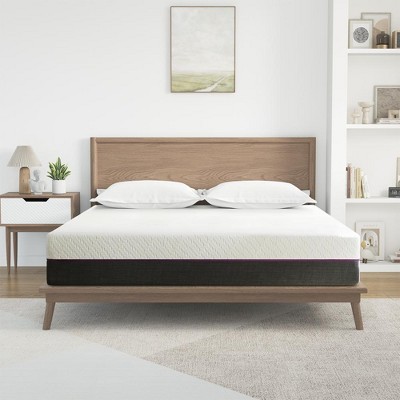 Wuleitex 12 Inch Medium Cooling Gel Memory Foam Mattress with Breathable Cover
