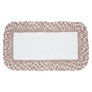 Annie Buffalo Portabella Check Bathmat 27x48  VHC Brands - 1 of 4