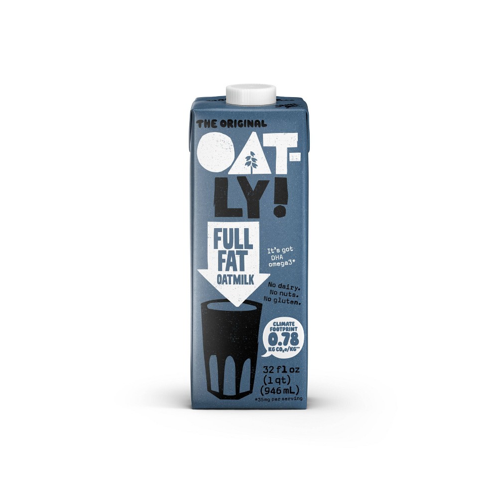 Oatly Full Fat Ambient Non-Dairy Shelf Stable Oatmilk - 32 fl oz