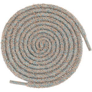 INSPIRE CHIC Round Colorful Gold Wire Bling Fashion Shoelaces for Sneakers 2 Pairs - 1 of 4