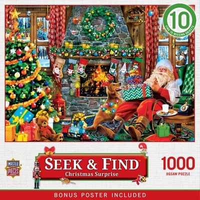 MasterPieces 1000 Piece Jigsaw Puzzle - Christmas Surprise - 19.25"x26.75"