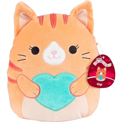 SQUISHMALLOW CALICO VALENTINES KITTY TIFFANY 8” CAT I MEOW YOU