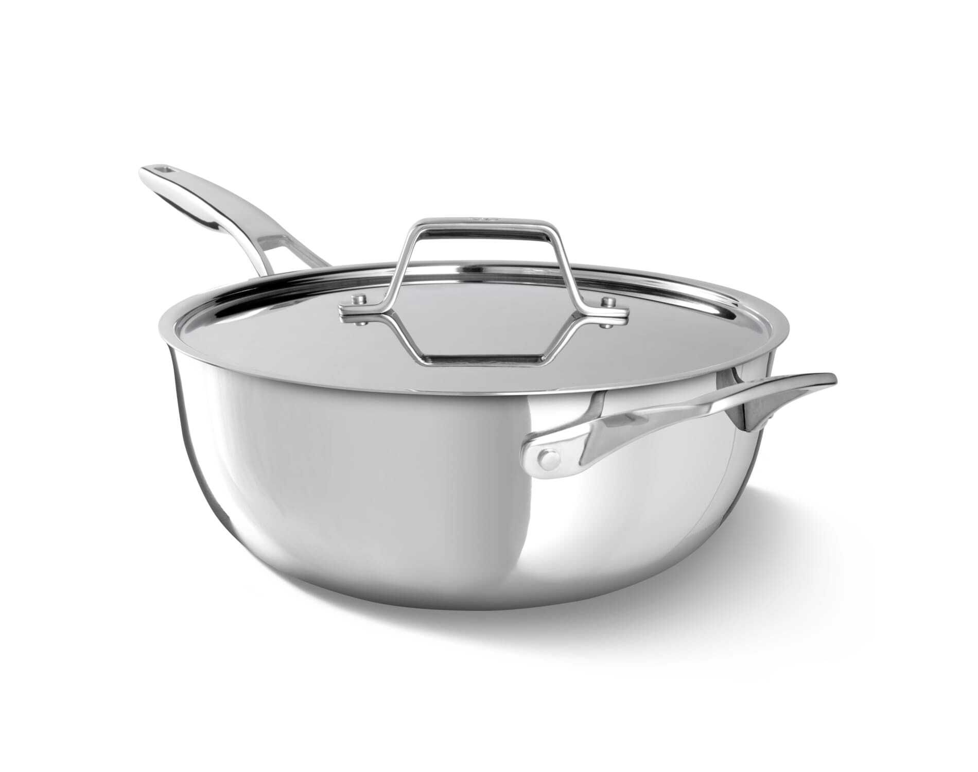 Calphalon 4.5qt Premier Stainless Steel Chef's Pan with Lid