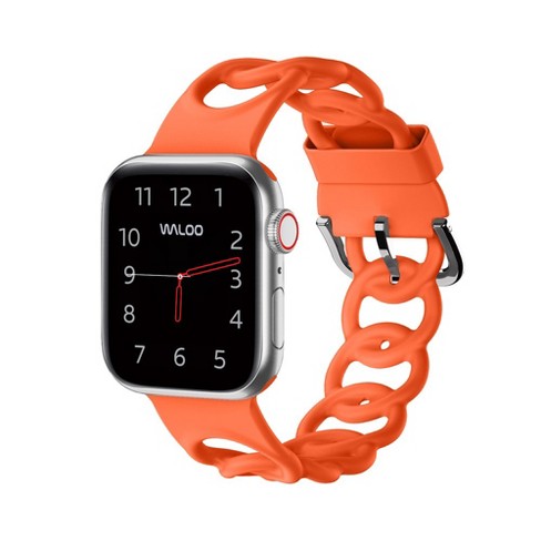 Silicone link apple watch band new arrivals