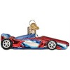 Old World Christmas Glass Blown Tree Ornament, Racing Car - 2 of 4