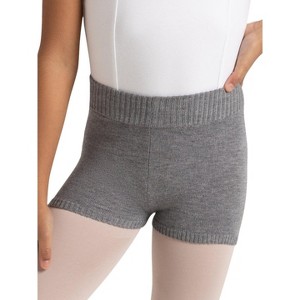 Capezio Girl's Knit Boyshort - Child - 1 of 4