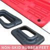 BestParts Adjustable Aerobic Stepper w/2 Risers - 550LBS Capacity, Non-Slip ABS Platform, Red - 4 of 4