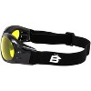 4 Pairs of Birdz Eyewear Eagle Safety Motorcycle Goggles with Clear, Smoke, Yellow, Smoke Lenses - 4 of 4