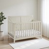 FURNIinspire Cribs Baby Crib Bedside Crib, 4 In 1 Convertible Crib, Multifunctional Bed, Baby Furniture, Baby Products, Gray, 54"*29.25"*43.5" - 4 of 4