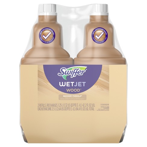 Swiffer WetJet Spray Mop Antibacterial Liquid Refill, 1.25 Liters