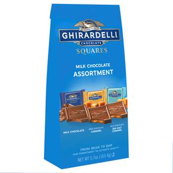 Ghirardelli Milk Assorted Squares Bag Candy - 5.7oz
