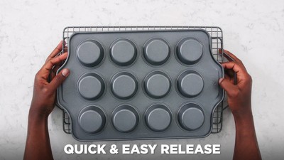 10-Piece Silver Nonstick Steel Bakeware Set