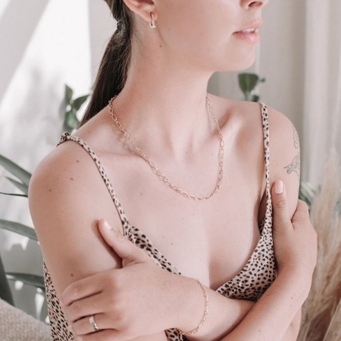 Willa Chain Necklace in Gold, Rose Gold, Silver - Honeycat - image 1 of 4