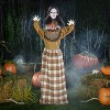 Morris Costumes 5 ft Standing Pop-Up Creepy Ghost Woman Decoration - Beige - 4 of 4