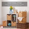 Best Choice Products Hyacinth Storage Baskets, Set of 5 - 3 of 4