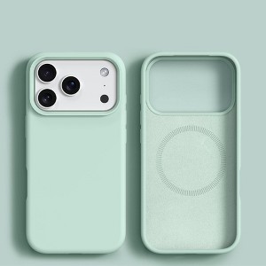 HTUTWOO Liquid Silicone Case for iPhone 17 Pro Max, Magnetic Anti-Scratch Shockproof Phone Protective Cover - 1 of 4