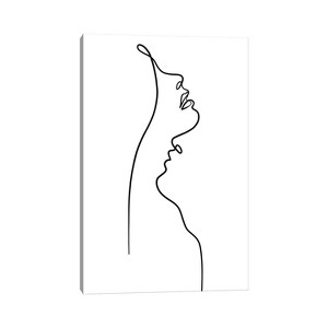 Lips Like Compass by Dane Khy Unframed Wall Canvas - iCanvas - 1 of 4