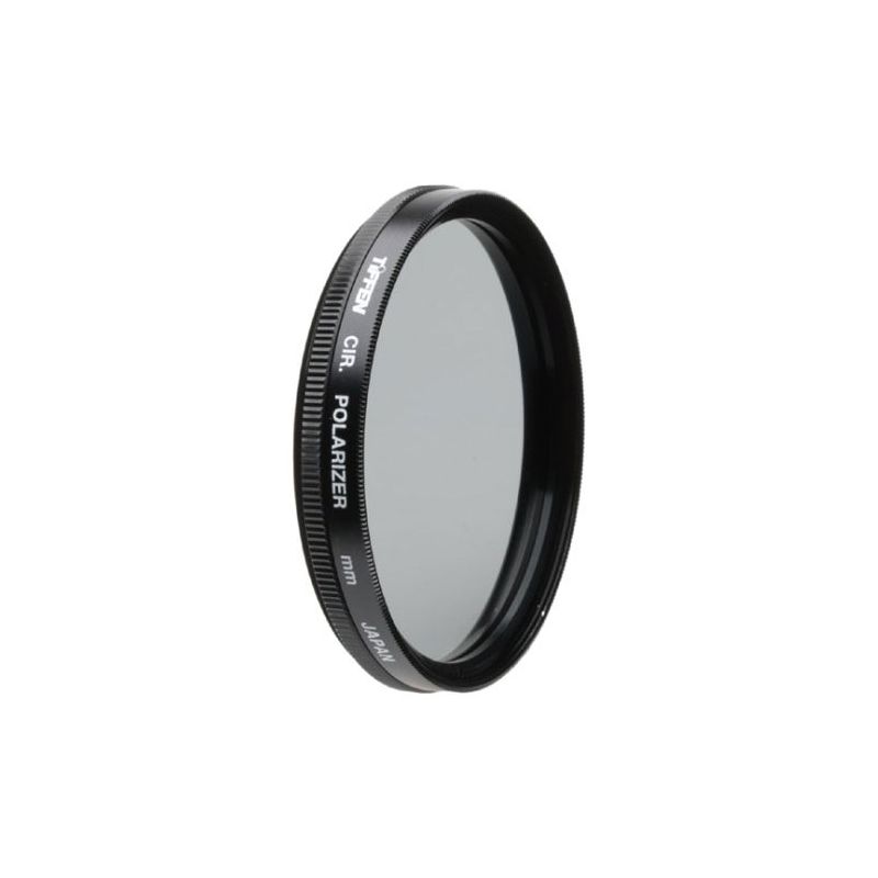 Tiffen 49mm Circular Polarizer Polarizing Lens Filter and Lens Cleaning Brush Kit, 2 of 3
