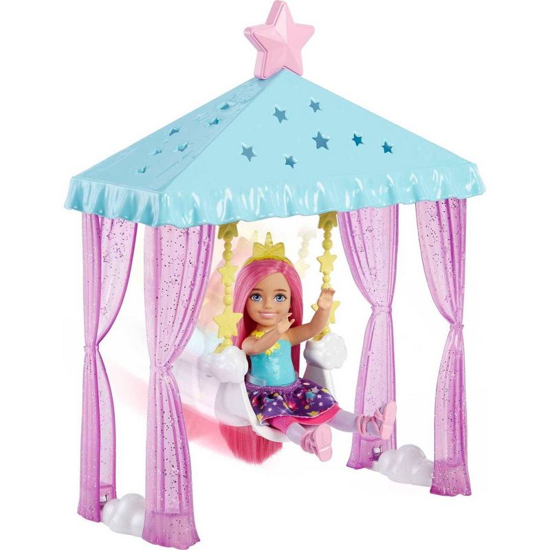 Barbie Dreamtopia Chelsea Doll Nurturing Fantasy Playset and Pet Kitten, 3 of 7