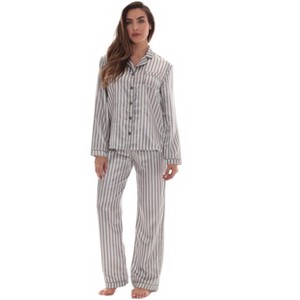 Just Love Womens Pant Set with Notch Collar  Chic & Comfortable Sleepwear - 1 of 3