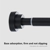 LunaLulinlk Stainless Steel Extendable Shower Curtain Rod, No Drilling Tension Pole for Bathroom, Kitchen - 2 of 4