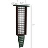 JCS Wildlife Recycled Suet Feeder w/ Tail Prop - 4 of 4