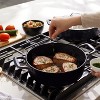 All-Clad 4 Quart Cast Iron  Braiser with Lid, Black - 3 of 4