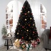 Home Imports Emporium Black Christmas Tree Prelit, Realistic Dusky Artificial Christmas Tree with Lights - 2 of 4