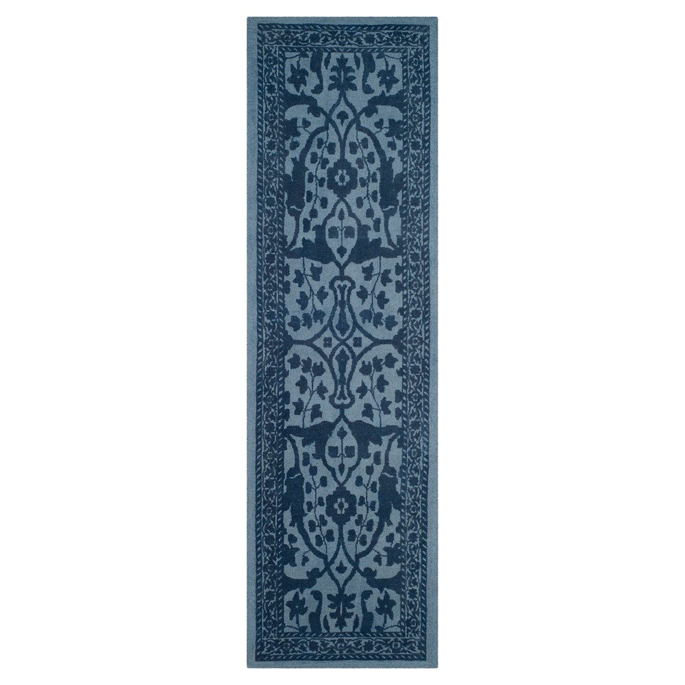 Restoration Vintage Rug - Blue/Dark Blue - (2'3inx8') - Safavieh