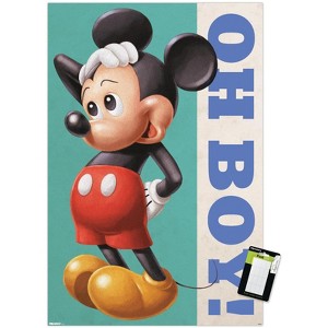 Trends International Disney Mickey Mouse: Good Old Days - Oh Boy! Unframed Wall Poster Prints - 1 of 4