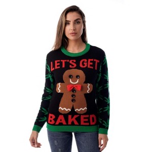 #followme Womens Ugly Christmas Sweater - Sweaters for Women - 1 of 3