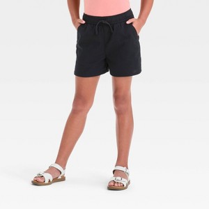 Girls' Pull-On Woven Shorts - Cat & Jack™ - 1 of 3