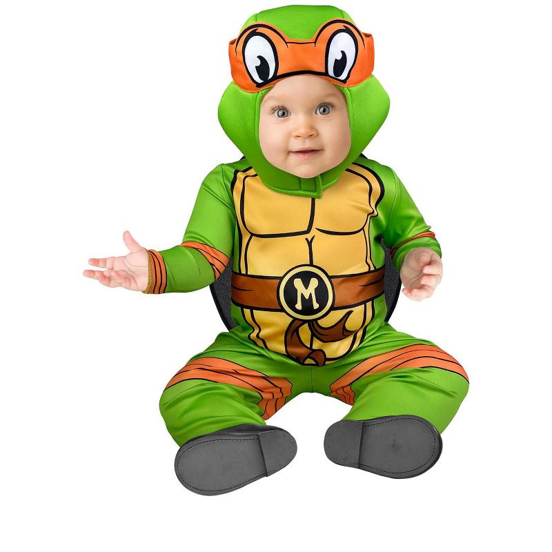Teenage Mutant Ninja Turtles Michelangelo Infant Costume, 1 of 2