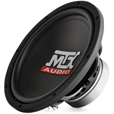 MTX TN10-04 Audio 10" 300W Car Power 84.9 dB 4 OHM Single Voice Coil Subwoofer